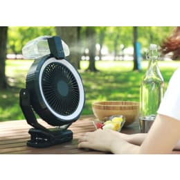 ライト&ミスト付ファン ソトミスト