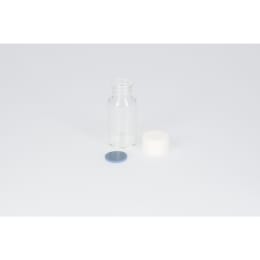 日電理化硝子 ねじ口瓶 無色 SV-8 8mL PPキャップ フッ素PTFE/シリコンパッキン 組合せセット 50組 250666