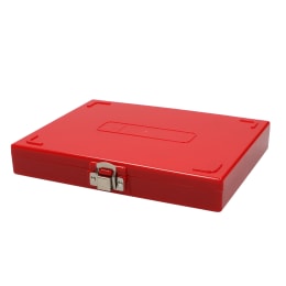 カラースライドボックス 100枚用 赤