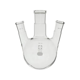 SPC三口丸底フラスコ 300mL 主SPC29/側SPC19