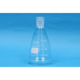 【販売終了】NS共通摺合せ三角フラスコ 200mL 19/26