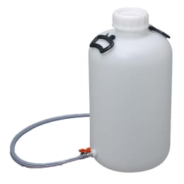 瑞穂化成工業 広口びん ボールコック付 30L 0742