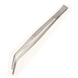 ピンセット 先曲 210 SUS430 全長210mm