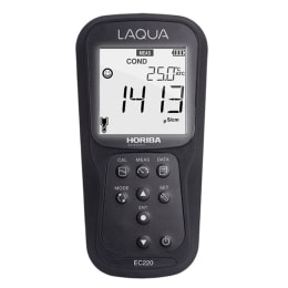 フィールド型ポータブル水質計 D-220C 電気伝導率メータ 本体のみ 3200816282