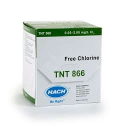 TNT866 残留塩素試薬(遊離) 24本入 冷蔵 HACH4107