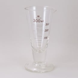 液量計 円錐型 茶目盛 300mL