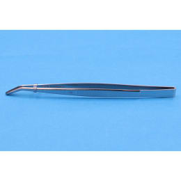 ピンセット 先曲 180 SUS430 全長177mm
