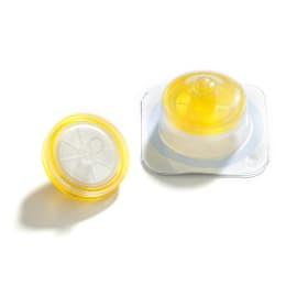 ABLUOシリンジフィルター Φ25mm FLL/MLL アクリル ブラウン CA 5μm 滅菌 50pc