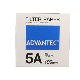 円形定量ろ紙 #5A 185mm 100枚
