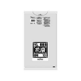 業務用ポリ袋 L93 特厚 90L 透明 10P×20冊