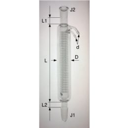 二重管冷却器 L300 19/38 共通摺合せ