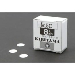 桐山ロート用ろ紙 No.5C φ8mm 50枚