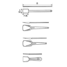 スプーン 角型 No.65 PS 1000入