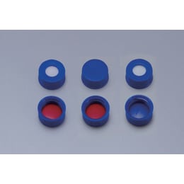 穴開青キャップ セプタム付 CS09RW 100入
