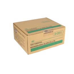日電理化硝子 ねじ口瓶 S-09A 2mL 茶色 P.Pキャップ シリコーンゴムパッキングセット 100組 250054