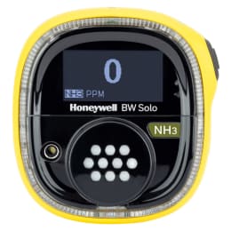 携帯型シングルガス検知器 BW ソロ・ワイヤレス アンモニア