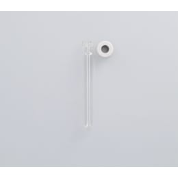 ねじ口試験管 ST-16.5S 10mL 穴あき白キャップ ブチルパッキン付 100入 119404