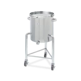 脚付スロープ容器 SUS304製 KTL-CTL-47H 100L