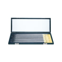 JCSS精密二重管水銀温度計 8本組 No.0~No.7 成績書付