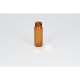 日電理化硝子 ねじ口瓶 S-3 10mL 茶色 メラミンキャップ ソフトロンP.P貼りパッキングセット 100組 250118