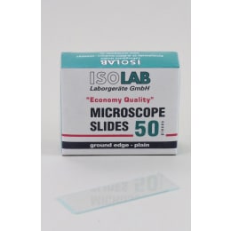 ISOLAB スライドグラス エコノミー 縁磨 50入