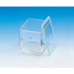 スライド染色バットバスケット B-40用 蓋付 B-410