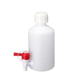 瑞穂化成工業 細口びん コック付 2L 0301