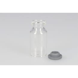 低アルカリ瓶 NV-10 10mL 無色 液状用ブチルゴム(大)付 50組 208145