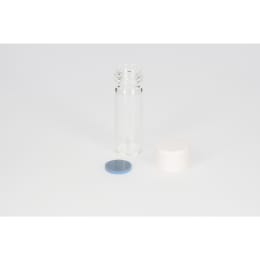 日電理化硝子 ねじ口瓶 S-08 2mL 無色 メラミンキャップ フッ素PTFE/シリコンパッキングセット 100組 250203