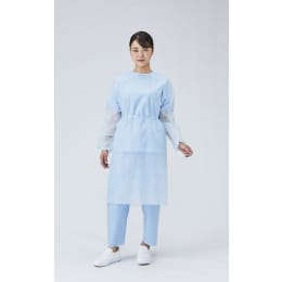 アイソレーションガウン ブルー  100入