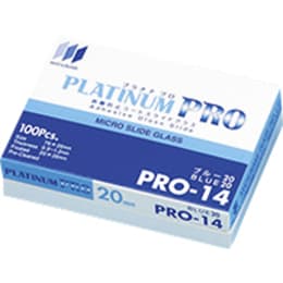 スライドグラス PRO-14 ブルー20 100枚
