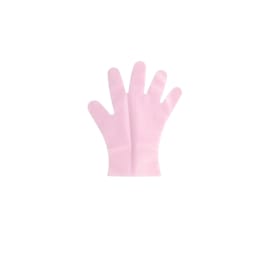 Fineファインポリ手袋II L ピンク 100入