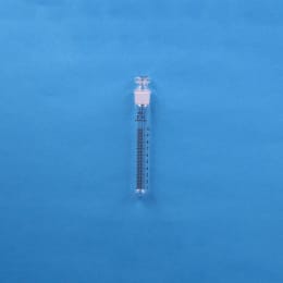 共栓試験管エコノミータイプ 丸底  目盛付 EMKR-16.5 10mL 10本 113110