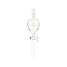 分液ロート 球型 200mL PTFEコック付