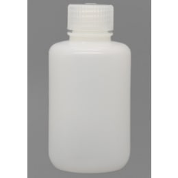 細口試薬ボトル HDPE製 白色 125mL 25本