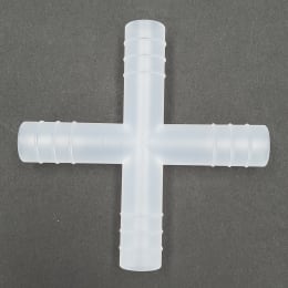 チューブコネクター 十字管 PP φ13.5 1415 10入