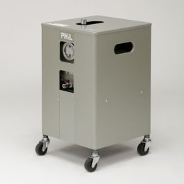 佐藤真空 ベルト駆動型油回転真空ポンプ 4脚BOX BSW-150N 単相 100V 50Hz