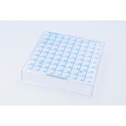 カラークライオボックス グレー 9×9列