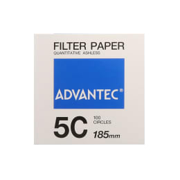 円形定量ろ紙 #5C 185mm 100枚