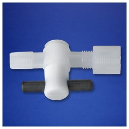 PFAストップコック 1/8接続・1/8MNPT捻子