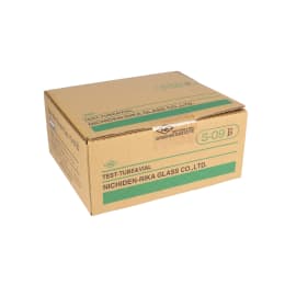 日電理化硝子 ねじ口瓶 S-09B 3mL 茶色 P.Pキャップ シリコーンゴムパッキングセット 100組 250055