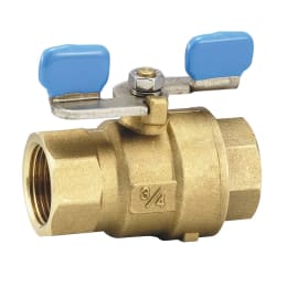 真鍮製ボールバルブ フルボア型 G06W 1"1/4