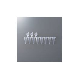 PCR用キャップ付き8連チューブ 0.1mL PCR-8SAC-RT-1-C 120入