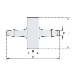 インラインフィルタN SUS NIF63M100 10入