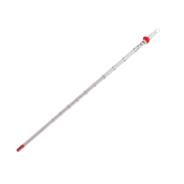 佐藤計量器製作所 赤液棒状温度計 -40~50℃ L300 0330-00