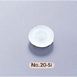 バイアルゴム栓 No.20-Si シリコン 50入