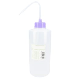 NT洗瓶 BII型 カラーキャップ 広口 1L 色9 LVI ライトバイオレット