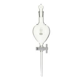 SPC分液ロート 球形 PTFEコック付 SPC19 200mL 031230-200