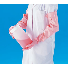 【販売終了】ビニール手袋腕カバー付き M