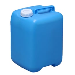 正角缶 10L ブルー 0186BL